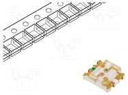 LED; SMD; 3227; red/yellow-green; 3.2x2.7mm; 120°; λd: 570nm,640nm LUCKYLIGHT