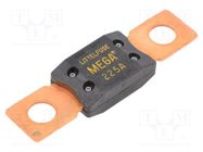 Fuse: fuse; 225A; 32VDC; 68.6mm; mega LITTELFUSE