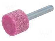 Grindingstone; Ø: 20mm; plunger; 6mm; aluminium oxide PG PROFESSIONAL