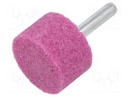 Grindingstone; Ø: 30mm; aluminium oxide; plunger; 6mm PG PROFESSIONAL