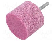 Grindingstone; Ø: 50mm; aluminium oxide; plunger; 6mm PG PROFESSIONAL