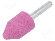 Grindingstone; Ø: 20mm; plunger; 6mm; aluminium oxide PG PROFESSIONAL