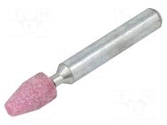 Grindingstone; Ø: 8mm; plunger; 6mm; aluminium oxide PG PROFESSIONAL