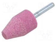Grindingstone; Ø: 25mm; aluminium oxide; plunger; 6mm PG PROFESSIONAL