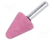 Grindingstone; Ø: 20mm; Ø: 6mm; aluminium oxide; Mounting: rod 6mm PG PROFESSIONAL