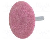 Grindingstone; Ø: 50mm; aluminium oxide; plunger; 6mm PG PROFESSIONAL