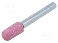 Grindingstone; Ø: 10mm; Ø: 6mm; aluminium oxide; Mounting: rod 6mm PG PROFESSIONAL
