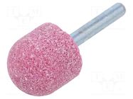 Grindingstone; Ø: 25mm; Ø: 6mm; aluminium oxide; Mounting: rod 6mm PG PROFESSIONAL