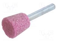 Grindingstone; Ø: 20mm; Ø: 6mm; aluminium oxide; Mounting: rod 6mm PG PROFESSIONAL