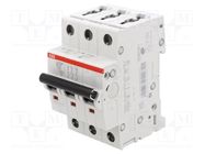 Circuit breaker; 400VAC; Inom: 32A; Poles: 3; Charact: B; 10kA; IP20 ABB