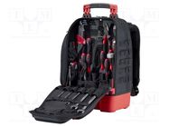 Kit: general purpose; for diy; tool rucksack; 43pcs. WIHA