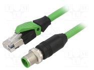 Connecting cable; 7000; IP20,IP67; 60VDC; 0.5A; 1.5m; PIN: 4 MURR ELEKTRONIK