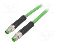 Connecting cable; 7000; IP67; 50VAC; 60VDC; 4A; 3m; PIN: 4; Thread: M8 MURR ELEKTRONIK