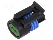 Connector: automotive; plug; female; Metri-Pack 150.2; for cable APTIV