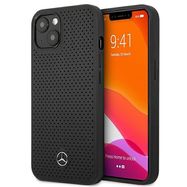 Mercedes MEHCP13MDELBK iPhone 13 6,1" czarny/black hardcase Leather Perforated, Mercedes