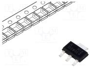 Thyristor: AC switch; 800V; Ifmax: 0.8A; Igt: 10mA; SOT223; SMD WeEn Semiconductors