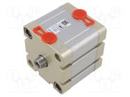 Compact cylinder; Piston diam: 63mm; Piston stroke: 25mm; 1÷10bar PNEUMAT