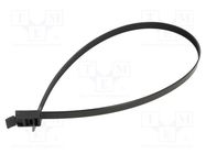 Cable tie; multi use; L: 752mm; W: 13mm; polyamide; 888N; black HELLERMANNTYTON