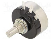 Potentiometer: shaft; 5kΩ; 1W; ±10%; 6mm; carbon; 1kV; -10÷85°C; 280° TOCOS