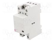 Contactor: 4-pole installation; 25A; 24VAC; NC + NO x3 ETI POLAM