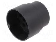 Connector: circular; male; contact insert; UIC558; PIN: 13; 10A; 60V HARTING