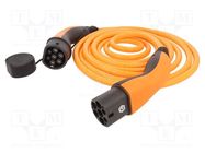 Cable: eMobility; HELIX®; 1x0.5mm2,5x2.5mm2; 440V; 11kW; IP55; 5m LAPP