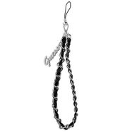 Guess GUSTSASSK Phone Strap black/black Chain Metal Logo Charm, Guess