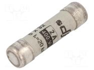 Fuse: fuse; 2A; 400VAC; gG; ceramic,cylindrical,industrial; 8x31mm DF ELECTRIC