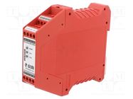 Module: safety relay; 24VAC; 24VDC; for DIN rail mounting; CS 