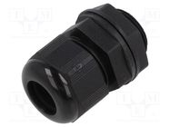 Cable gland; NPT1/2"; IP66,IP68; polyamide; black; 10pcs. 