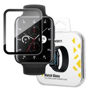 Wozinsky Watch Glass hybrid glass for Oppo Watch 2 46 mm black, Wozinsky