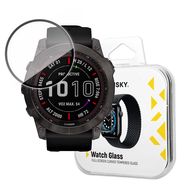 Wozinsky Watch Glass hybrid glass for Garmin Fenix 7 black, Wozinsky