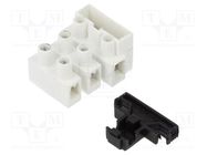 Terminal block; screw terminal; 2.5mm2; 450V; ways: 3; terminals: 6 BM GROUP