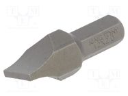 Screwdriver bit; slot; 12,0x2,0mm; Overall len: 36mm KING TONY