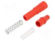 Accessories: case; 32A; red; 52mm STÄUBLI