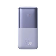 Baseus Bipow Pro power bank 10000mAh 22.5W + USB cable 3A 0.3m purple (PPBD040005), Baseus