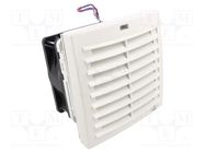 Fan: DC; axial; 152x152x104mm; 118m3/h; 56dBA; IP54; Len: 300mm STEGO