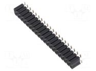 Connector: pin strips; socket; female; PIN: 40; BL LP 6 SMD; 3A FISCHER ELEKTRONIK