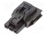 Connector: wire-board; Nano-Fit; PIN: 3; -40÷105°C; UL94V-0; plug MOLEX