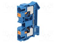 Splice terminal: rail; PT; 57A; 1kV; for DIN rail mounting; blue PHOENIX CONTACT