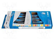 Kit: screwdrivers; Torx®; TBI; cardboard packaging,box; 7pcs. UNIOR