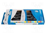 Kit: screwdrivers; Pozidriv®,slot; CR; cardboard packaging,box UNIOR