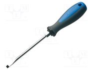 Screwdriver; slot; 10,0x1,6mm; 600TBI; Blade length: 175mm UNIOR