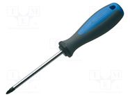 Screwdriver; Pozidriv®; PZ0; 625TBI; Blade length: 60mm UNIOR