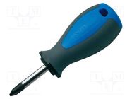 Screwdriver; Phillips; PH1; 626TBI; Blade length: 25mm UNIOR