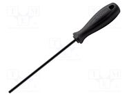 Screwdriver; hex key; HEX 2mm; 620/1CR; Blade length: 60mm UNIOR