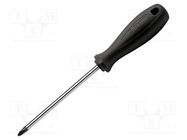 Screwdriver; Phillips; PH1; 612CR; Blade length: 280mm UNIOR