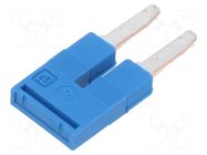 Comb bridge; blue; terminals: 2; 6mm PHOENIX CONTACT