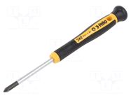 Screwdriver: precision; Phillips; PH1 FELO
