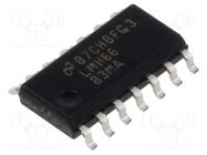 IC: operational amplifier; 190MHz; Ch: 3; SO14; 3÷12VDC; tube; 500nA TEXAS INSTRUMENTS